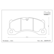 ENDLESS EIP177ME20 Pads front for PORSCHE Cayenne I Macan Turbo I Panamera Turbo I GTS
