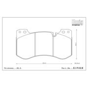ENDLESS EIP328ME20 Pads front for M3 Competition xDrive (G80) I M4 Competition M xDrive (G22)