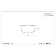 ENDLESS EP064SSY Колодки NISSAN Silvia 180SX I 200SX