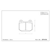 ENDLESS EP408SSY Колодки NISSAN 350Z, INFINITI G35