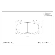ENDLESS EP461SSS Колодки передние для NISSAN 370Z, INFINITI Type-S FX I QX70, G I Q50, G Coupe I Q60, M I Q70