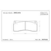 ENDLESS RCP052SSMPLUS Колодки для суппортов ENDLESS 6POT I EC670 I RacingBIG4 I EC470 I 138.3X61mm
