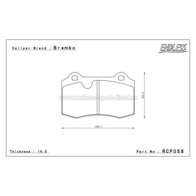 ENDLESS RCP058N35S Колодки передние для FERRARI 360 モデナ I 430, LOTUS (BREMBO) задние для JEEP Grand Cherokee I SRT8 ENDLESS RCP058N35S Колодки передние для FERRARI 360 モデナ I 430, LOTUS (BREMBO) задние для JEEP Grand Cherokee I SRT8