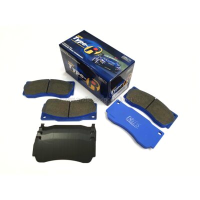 ENDLESS RCP066TR Pads TYPE R for calipers ENDLESS 6POT COMPACT MINI I ...